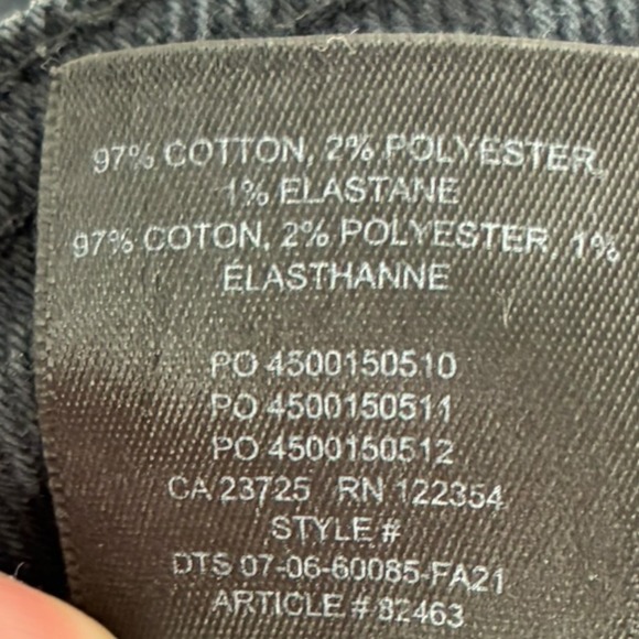 Wilfred Free Aritzia Utility Jeans Womens Size 6 High Rise Straight Leg - Picture 5 of 6